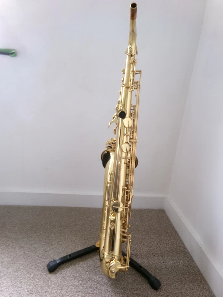 T James 'The Horn Revolution II' tenor sax inc case, mouthpiece, reeds, etc - Image 3 of 4