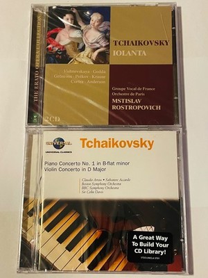ROSTROPOWITSCH / O P / GROUPE VOCAL - Tchaikovsky Iolanta 2 CD NEW +BONUS NEW CD