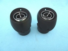 1966-67 Pontiac Gto Lemans Ac Vent Deflector Dash Assemblies - Oem Pair