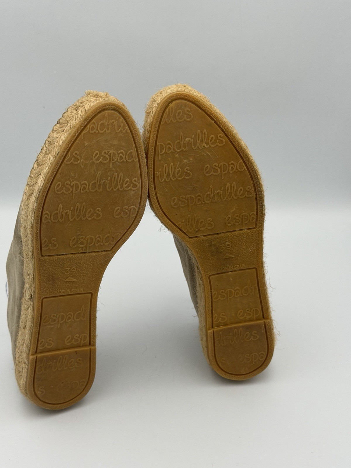 Eric Michael Serena Suede Platform Espadrilles Wo… - image 5