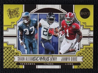 2023 Legacy 22/65 Shaun Alexander Derrick Henry Jahmyr Gibbs Rookie RC 1co7