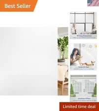Matte White Static Cling Window Film 35.4" x 78.7" - 98% Privacy Solution
