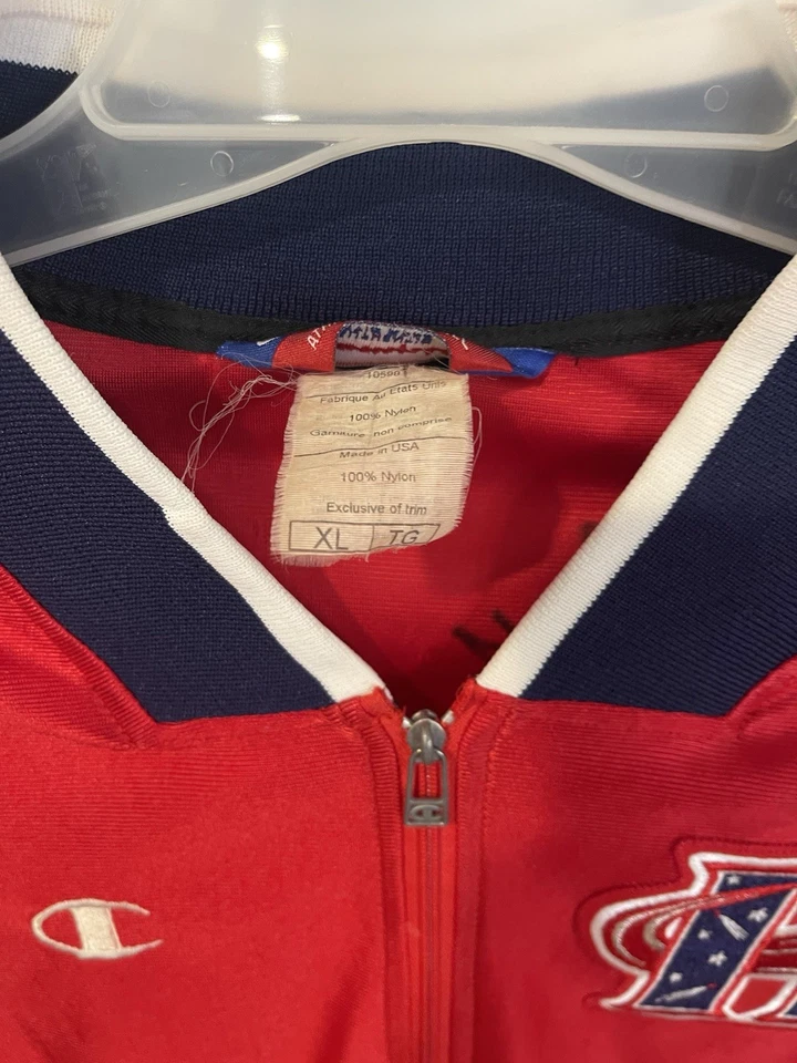 Chaqueta de calentamiento firmada por los Houston Comets WNBA extra grande #23, Van, Haley, #13 Foto 4 de 4