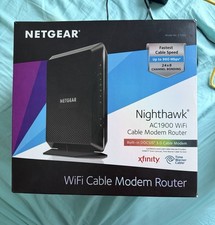 netgear nighthawk ac1900 wifi cable modem router