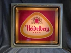 Heidelberg Beer Vintage Tavern bar sign Light up man cave rec room display