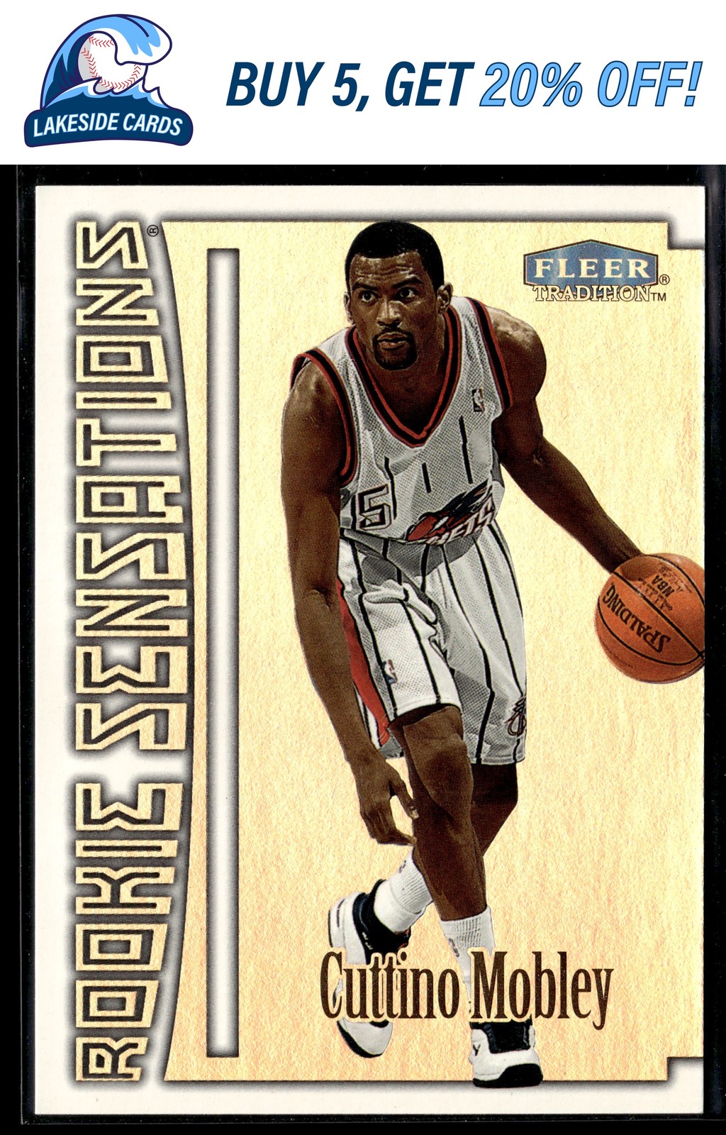 1999-00 Fleer Tradition #14 RS Cuttino Mobley Rookie Sensations Rockets