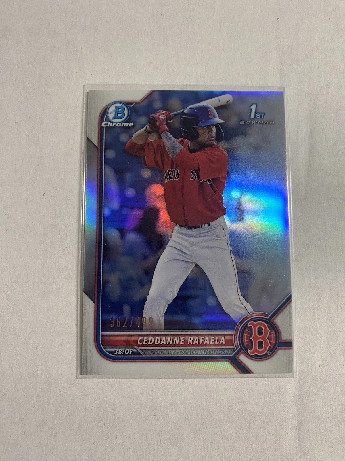 2022 Bowman Chrome Prospects Refractor /499 Ceddanne Rafaela #BCP-61