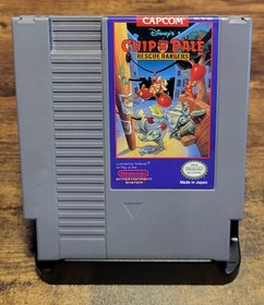 Disney's Chip 'N Dale: Rescue Rangers (NES 1990) w/ Nintendo Sleeve Retro Gaming