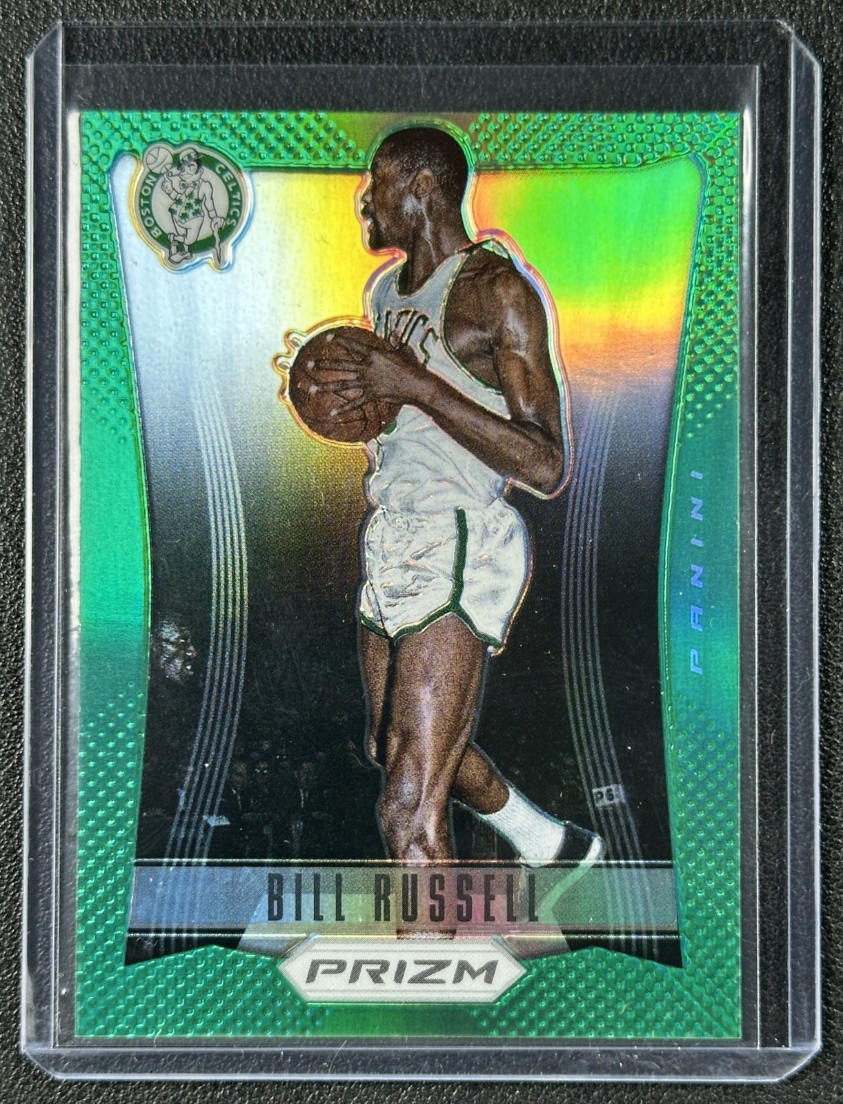 BILL RUSSELL 2012-13 PANINI PRIZM #153 GREEN PRIZMS CELTICS