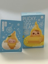 Popmart Pucky Egg Beanie Series Poached Egg Open Blind Box