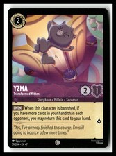 2025 Disney Lorcana TCG Archazia's Island 59 Yzma - Transformed Kitten C