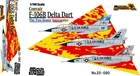 1/144 CW Interceptor : Convair F-106B Delta Dart [USAF] #25-080 : TRIPLE NUTS