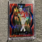 2024 Select Concourse Drake Maye Red & Blue Shock Prizm (/249 RC) Color Match