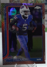 2025 Topps Chrome Joshua Palmer #31 Buffalo Bills NFL Football Card pigskin 