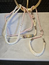Dog Show Lead 10 Martingale Hand Braided Silk 48"