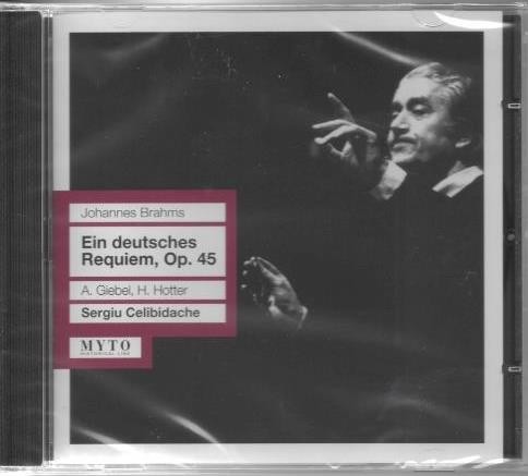 BRAHMS Ein deutsches Requiem  CELIBIDACHE  MYTO CD  New Sealed