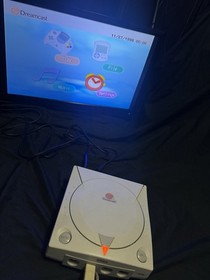 SEGA Dreamcast HKT-3020 Console Only White PARTS REPAIR DOES NOT READ DISCS