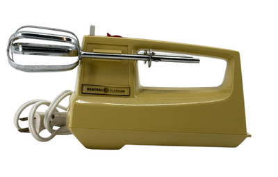 General Electric D1M24 Multi Option Electric Mixer w/Cord Retro Works Vtg Video