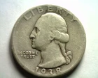 1938 WASHINGTON QUARTER VERY FINE VF NICE ORIGINAL COIN BOBS COINS FAST SHIPMENT