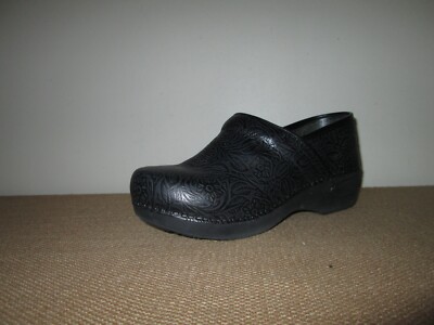 ダンスコ プロフェッショナル/ Black Floral Tooled/39 Dansko Women's