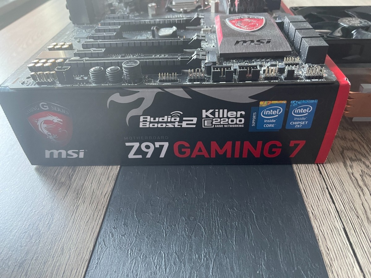 MSI Z97 Gaming 7 + Intel I7 4790k CPU + 16GB HyperX Savage DDR3 +