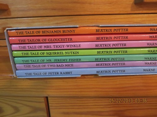 THE ORIGINAL PETER RABBIT & FRIENDS LIBRARY--7 BOOKS--BY BEATRIX POTTER--#Y13 - Foto 23 di 24