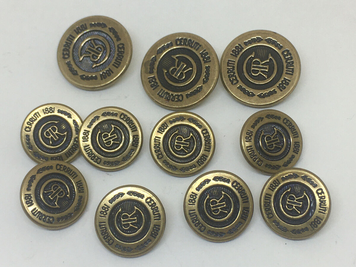 Cerruti 1881 Logo Gold Buttons (8 - 5/8” & 3 - 7/8”) | eBay Cerruti 1881 Logo Gold Buttons (8 - 5/8” & 3 - 7/8”) | eBay