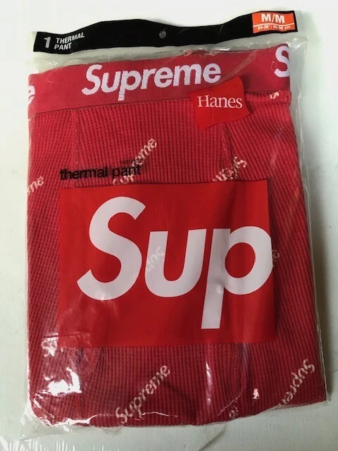 Supreme thermal pants red Clearance