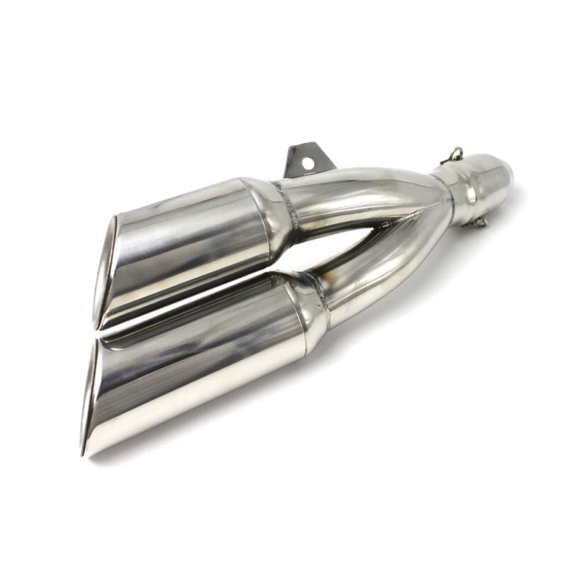 Exhaust muffler Twin for Suzuki Bandit 1200 / S Silencer Stainless Steel Foto 2 de 4