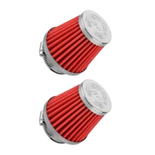 NIBBI 2pcs 34mm 35mm 36mm Air Filter Motorcycle Dirt Pit Bike Moped ATV Scooter
