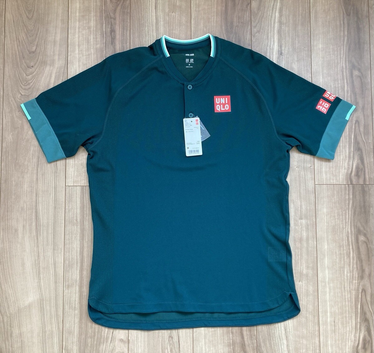 UNIQLO Roger Federer モデル ゲームシャツ&ゲームパンツ2枚 UNIQLO ユニクロ Federer フェデラー ウェア パンツ M 錦織圭