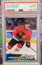 Lukas Reichel Upper Deck Young Guns PSA 10