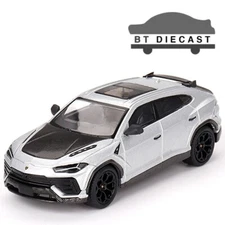 MINI GT LAMBORGHINI URUS PERFORMANTE 1/64 DIECAST GRIGIO NIMBUS SILVER MGT00747