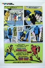 Color Production Art LUKE CAGE, HERO FOR HIRE #16, pg. 20, WILLIAM GRAHAM JR art