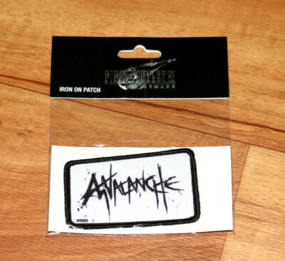 Final Fantasy 7 VII Remake Promo Rare Iron on Patch Avalanche PS4