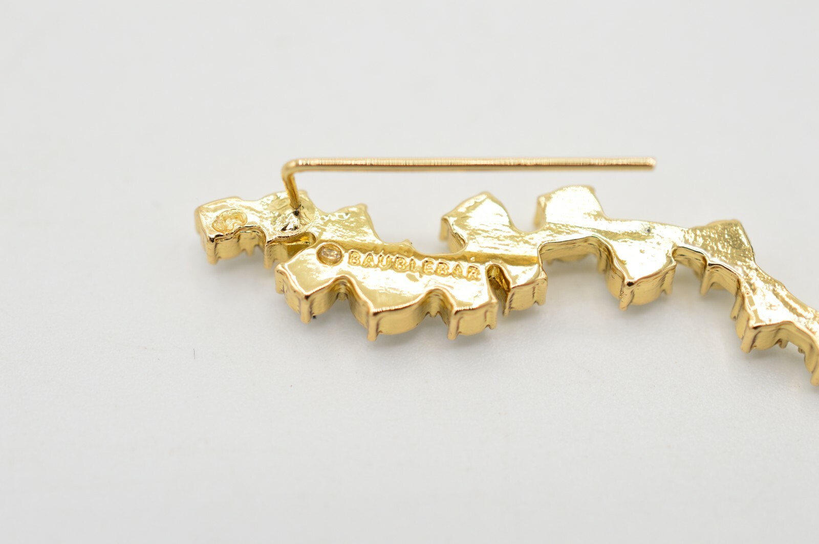 Baublebar Statement Crawler Earrings Sparkling Rh… - image 6