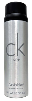 CK One by Calvin Klein for Men 5.3 oz All Over Body Spray NEW AUTHENTIC