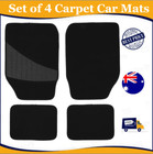 <!--F#f_0-->4 Pcs Car Floor Mats Universal Front Rear Rubber Black Fit Carpet Set Heavy Duty<!--F/-->