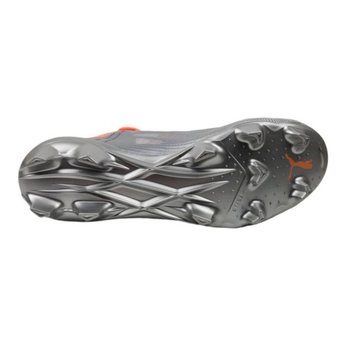 Puma Ultra 1.4 FG/AG Men's Soccer Cleats Size 7.5 Silver Neon Citrus 106694-01 - Picture 10 of 12