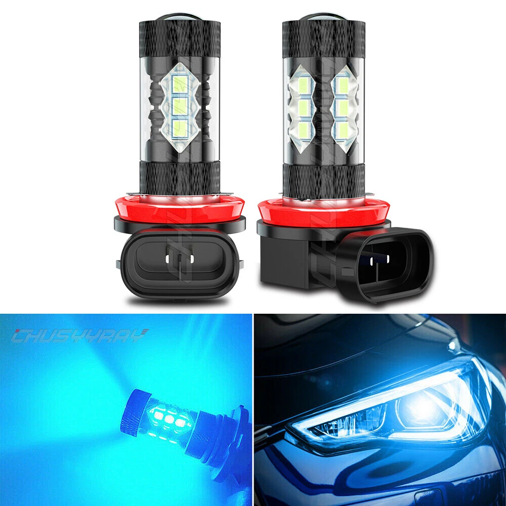 Ice blue sales led fog lights