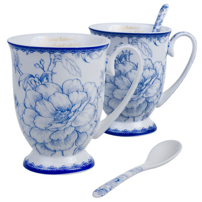 2x Tassen Bone China: Eine zeitlose Mischung aus klassischer Eleganz und Alltagsluxus.