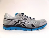 Asics Men's Gel-blur33 Running Shoes Lightning/black/blue T1h3n-9199 A4 Size 11 Asics Men's Gel-blur33 Running Shoes Lightning/black/blue T1h3n-9199 A4 Size 11