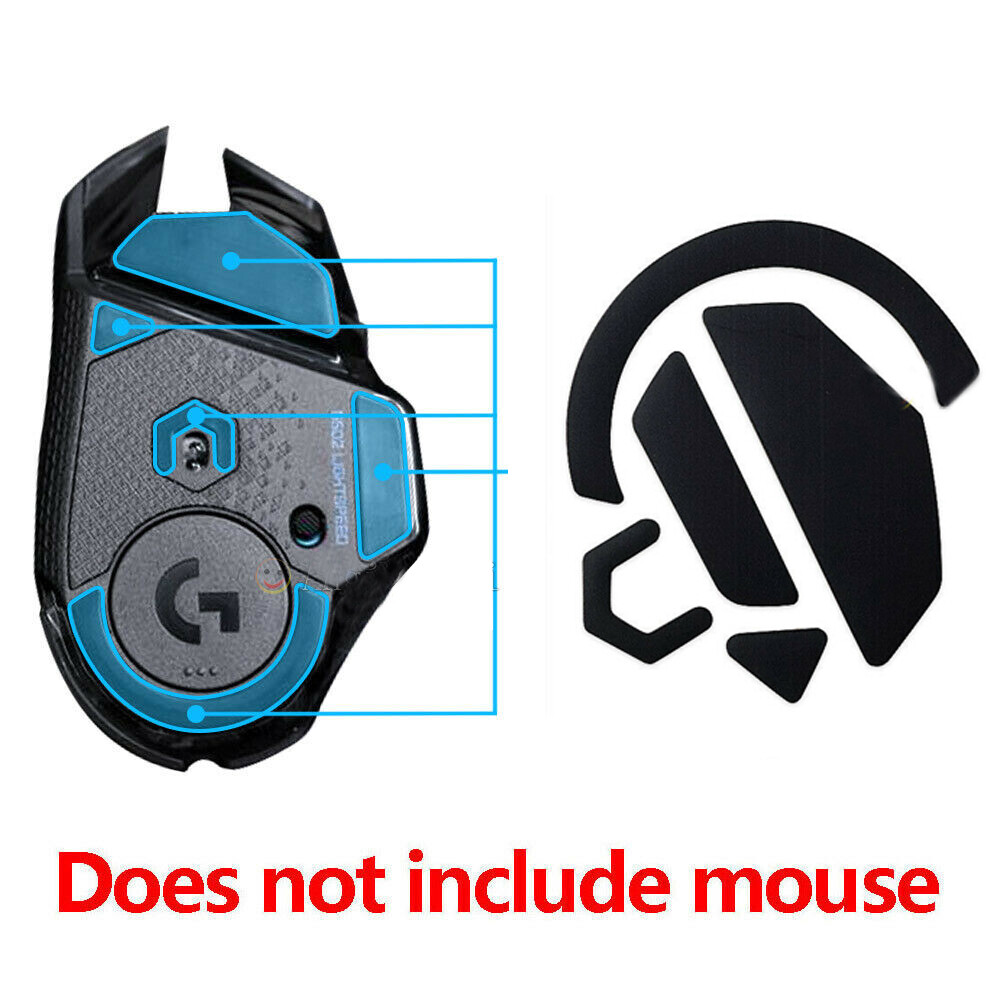 1/2/4 Set Mouse Mic Skates Pads Feet For Logitech G502 Hero