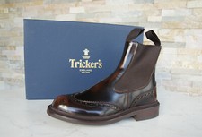 Tricker's Eu 37 UK 4 Stivaletti Chelsea Boots Scarpe Marrone Nuovo Origin.