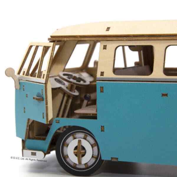 A-zone wodden Art ki-gu-mi Volkswagen T1 Camper Van