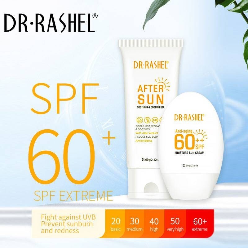 Dr. Rashel Anti Aging 60+ SPF Sun Protection Kit - Sun Cream