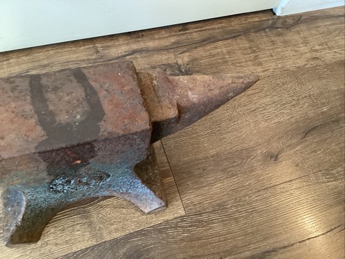 Vintage Fisher 52 Lb Anvil Blacksmith Farrier Farm Antique Free Ship - Picture 5 of 15