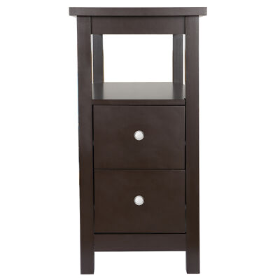 Side End Table Accent Sofa Chair Stand Living Room Bedroom with Drawer