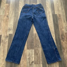 H.I.S Chic Jeans Women size 16 Dark Wash 80s USA size W29 L34