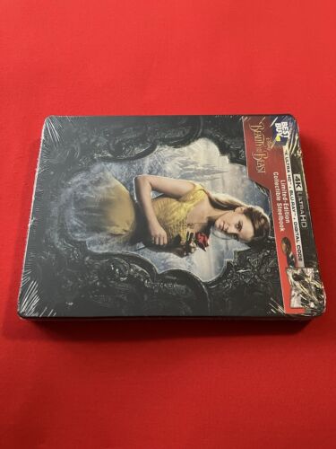 BeauTy And The BeasT (2017 film): 4K+blu-ray+d/c sTeeLBooK "MiNT" 🌹BRaND NeW🌹 - Picture 10 of 20